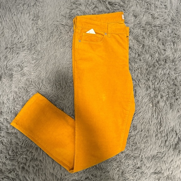 Banana Republic Yellow Corduroy Pants - Picture 3 of 4